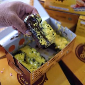 nyoiki brownies meleleh