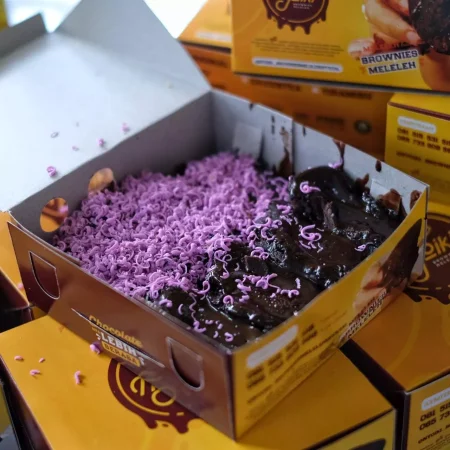 Nyoiki brownies meleleh